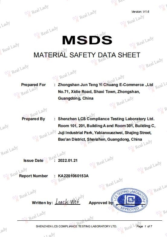MSDS 1