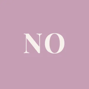 No